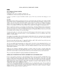 Email Archiving Third Party Terms 11.19