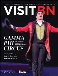 Gamma Phi Circus on 90 Years of Entertainment