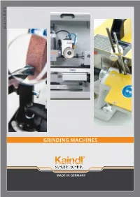 Grinding Machines Made in Germany in Made