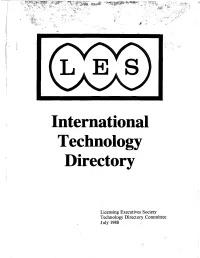 International Technology Directory