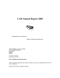 PDF (CAD Annual Report 2001)