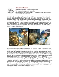 2004.12 QAR Lab Report