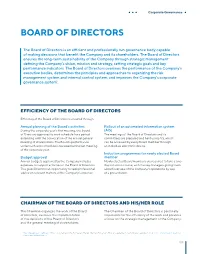 Board of Directors