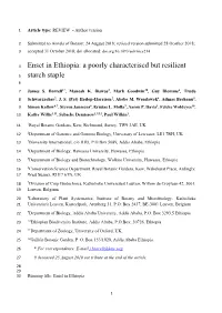 Enset in Ethiopia: a Poorly Characterised but Resilient