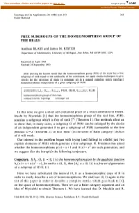 Free Subgroups of the Homeomorphism Group of the Reals