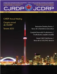 CJRDP JCDRP Volume 8, No