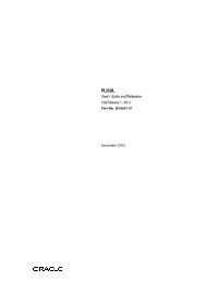 PL/SQL User's Guide and Reference 10G Release 1 (10.1) Part No