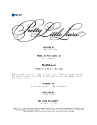 Pretty Little Liars | Dialogue Transcript | S5:E14