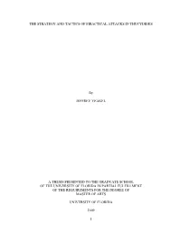 1 the Strategy and Tactics of Piractical Attacks In