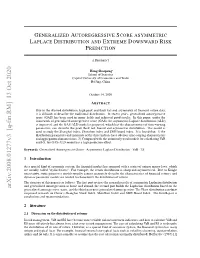 Arxiv:2008.01277V3 [Q-Fin.RM] 13 Oct 2020