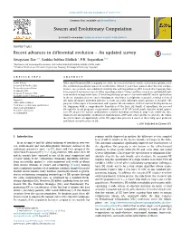 Recent Advances in Differential Evolution – an Updated Survey