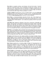 Westfest Site Specific Bios
