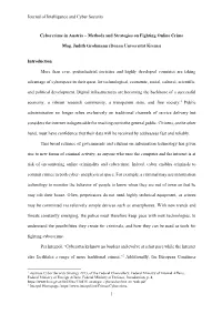 Journal of Intelligence and Cyber Security 1 Cybercrime in Austria – Methods and Strategies on Fighting Online Crime Mag. Judi