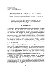 On Isoperimetric Profiles of Product Spaces
