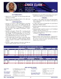 With the Ravens on 2/10/20 Chuck Clark Was Select