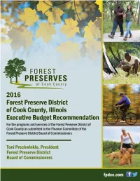 2016 Budget Recommendation (PDF)