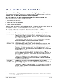 Budget Statement 2021-22 A4 - 1 Classification of Agencies