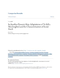 In Another Person's Skin: Adaptations of to Kill a Mockingbird and The