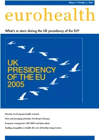 What's in Store During the UK Presidency of The