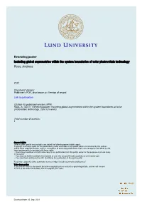 Renewing Power (Dissertation)