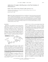 Application of Complex Aldol Reactions to the Total Synthesis of Phorboxazole B