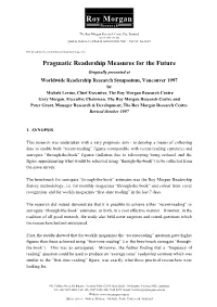 Pragmatic Readership Measure for the Future.Pdf