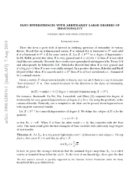 Fano Hypersurfaces with Arbitrarily Large Degrees of Irrationality 3