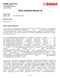 Ofac Search Results