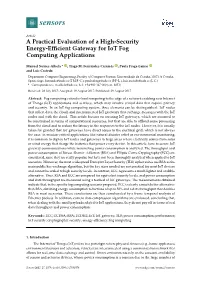 A Practical Evaluation of a High-Security Energy-Efficient