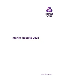 Interim Results 2021
