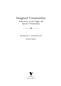 Benedict Anderson