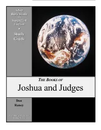 Joshua and Judges