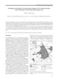 The Lithology, Geochemistry, and Metamorphic Gradation of the Crystalline Basement of the Cheb (Eger) Tertiary Basin, Saxothuringian Unit