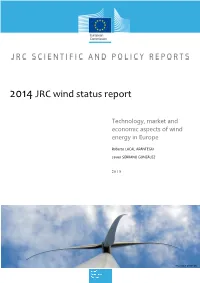 2014JRC Wind Status Report