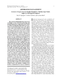 Accuracy of Lygus Hesperus Knight (Hemiptera: Miridae) Egg Counts Improves with Egg Development Dale W