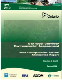 Area Transportation System Alternatives Report