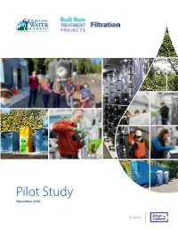 Download PDF File Bull Run Filtration Pilot Study Report