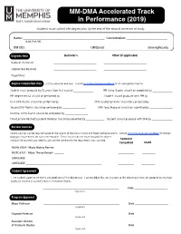 Advising Form