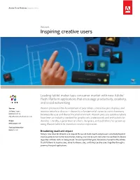 Inspiring Creative Users