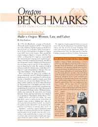 Oregon Benchmarks Spring 2005