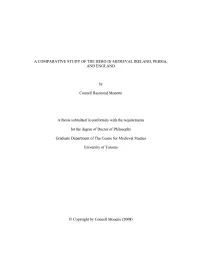 A Comparative Study of the Hero in Medieval Ireland, Persia, and England