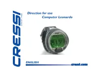 Leonardo User Manual