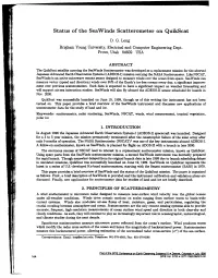 Status of the Seawinds Scatterometer on Quikscat