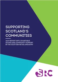 Supporting Scotland's Communities