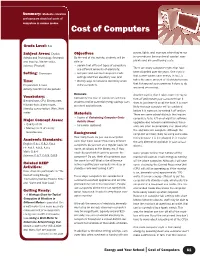The Cost of Using Computers