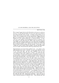 Oliver Cromwell and the Regicides