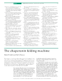 The Chaperonin Folding Machine