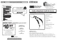Code a Keychain Craft Kit (Pk/24) GP3306 1.0