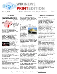 May 22, 2008 the Free-Content News Source That You Can Write! Page 1
