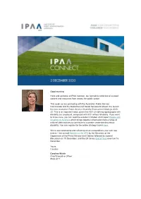 IPAA Connect, Our Fortnightly Collection of Curated Content and Resources from Across the Public Sector